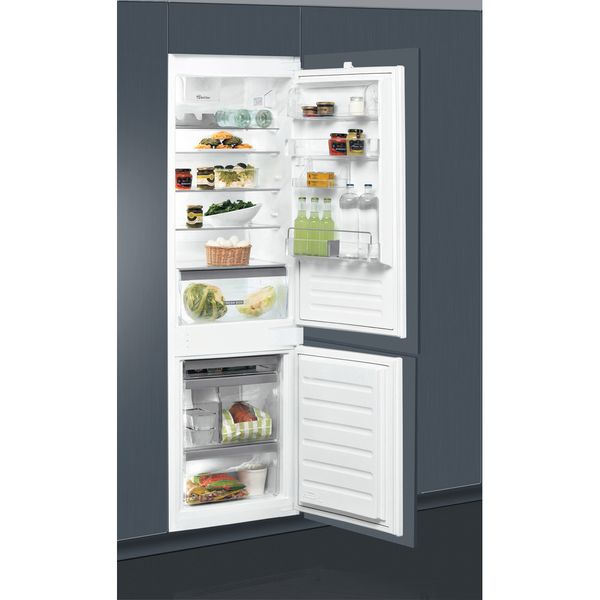 Whirlpool Combinación de frigorífico / congelador Encastre ART 66112 Blanco 2 doors Lifestyle perspective open