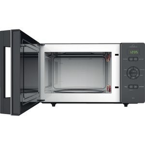 Whirlpool Microondas Libre instalación MCP 346 SL Plata Electrónico 25 MW + Función Grill 800 Frontal open