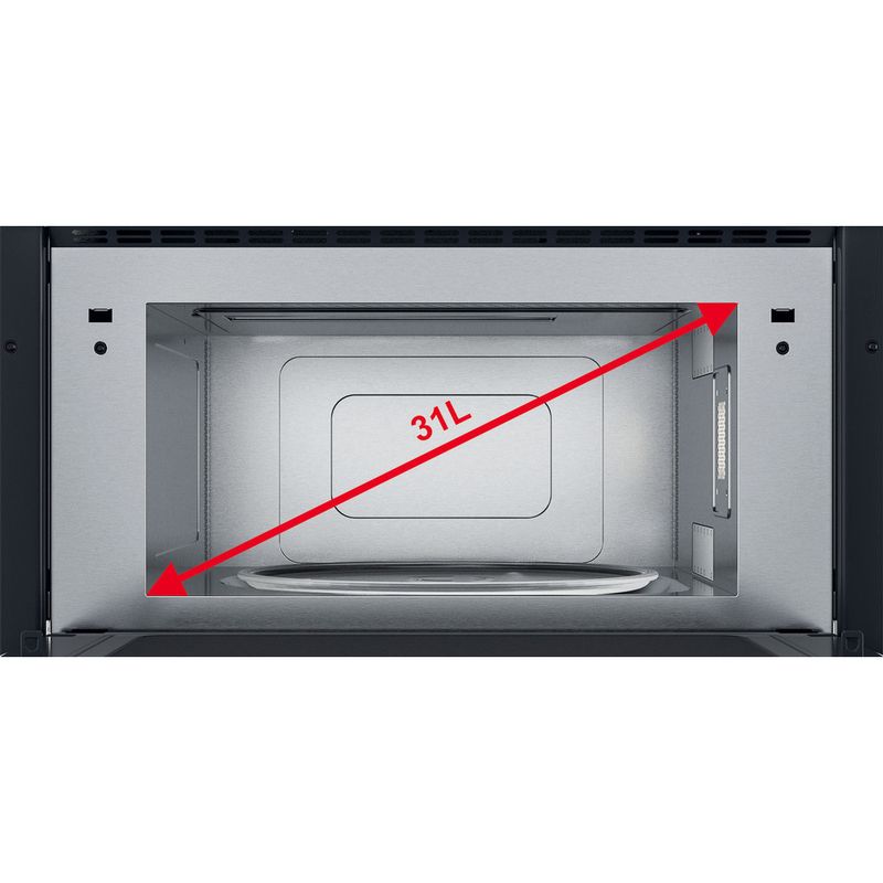 Whirlpool Microondas Encastre AMW 731/WH Blanco Electrónico 31 MW + Función Grill 1000.0 Cavity