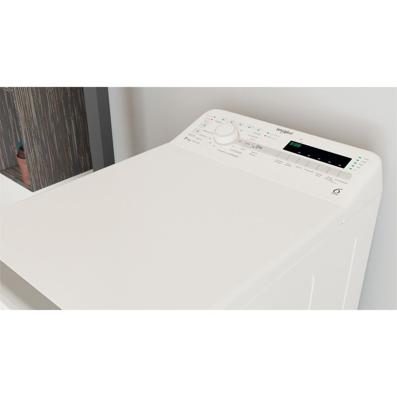 Whirlpool Lavadora Libre instalación TDLR 7220SS SP/N Blanco Carga superior E Lifestyle perspective