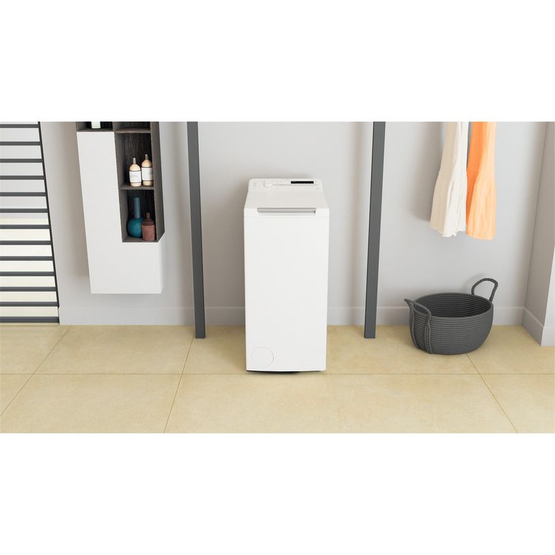 Whirlpool Lavadora Libre instalación TDLR 7220SS SP/N Blanco Carga superior E Lifestyle frontal
