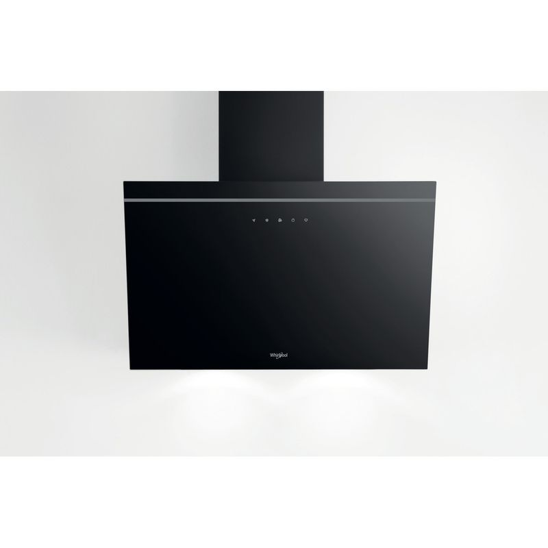 Whirlpool Campana Encastre AKR 62F LT K Negro Libre instalación Electrónico Frontal