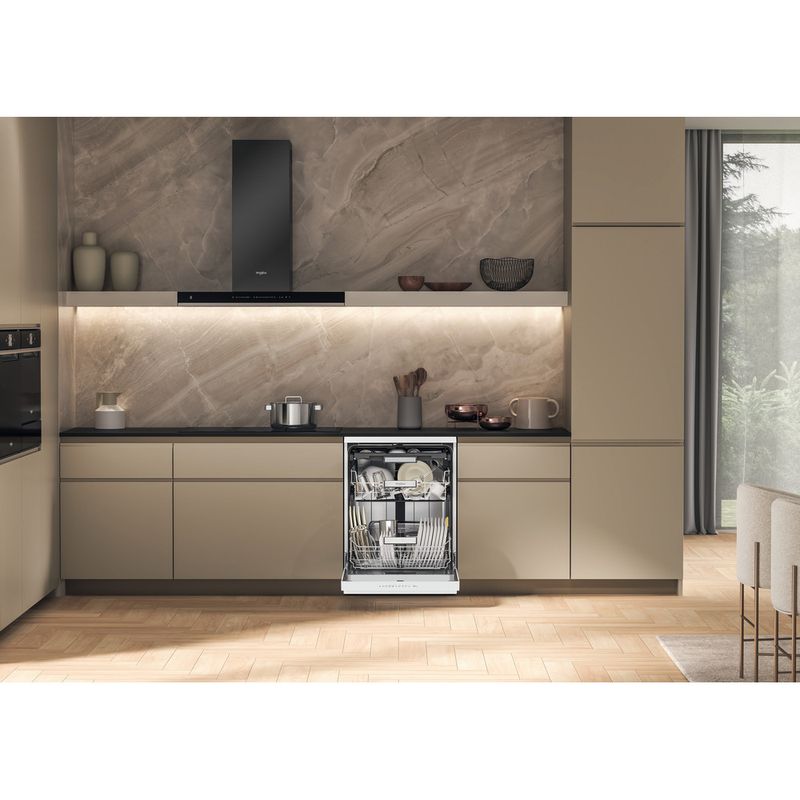 Whirlpool Lavavajillas Libre instalación W7F HP43 Libre instalación C Lifestyle frontal open