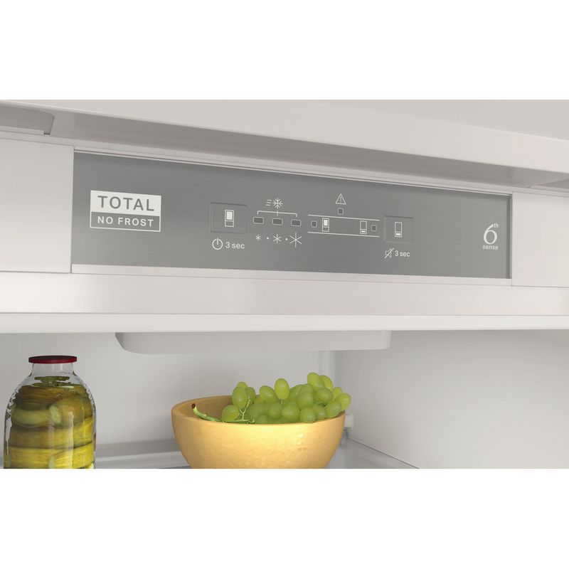 Whirlpool Combinación de frigorífico / congelador Encastre WHC18 T323 Blanco 2 doors Control panel
