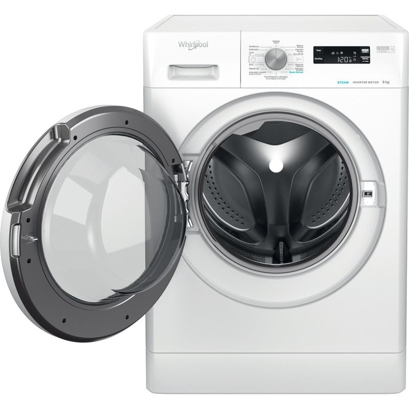 Whirlpool Lavadora Libre instalación FFS 9258 W SP Blanco Cargador frontal B Frontal open