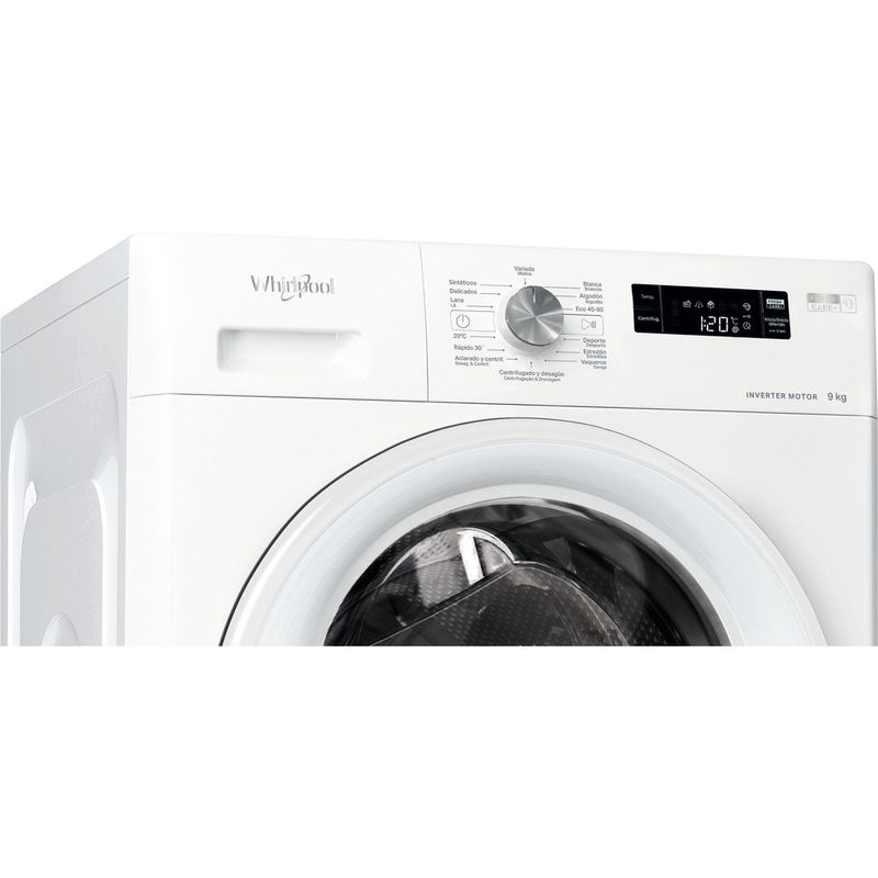 Whirlpool Lavadora Libre instalación FFS 9258 W SP Blanco Cargador frontal B Control panel