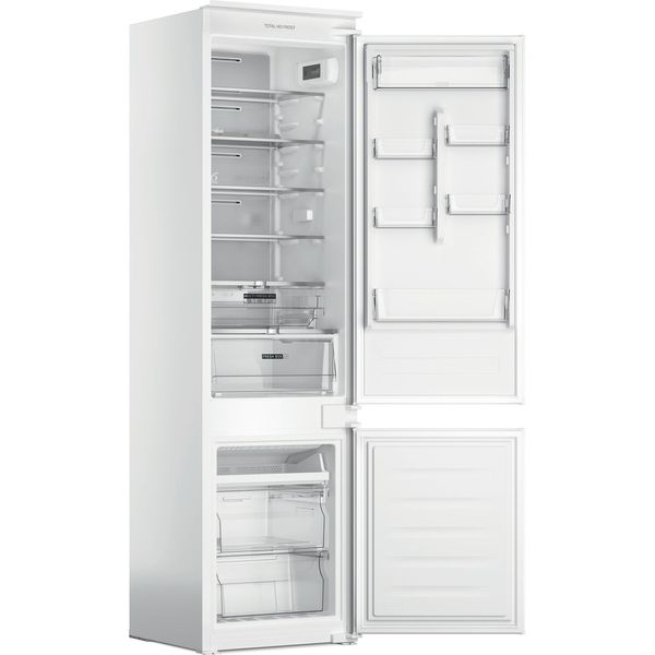 Whirlpool Combinación de frigorífico / congelador Encastre WHC20 T152 Blanco 2 doors Perspective open