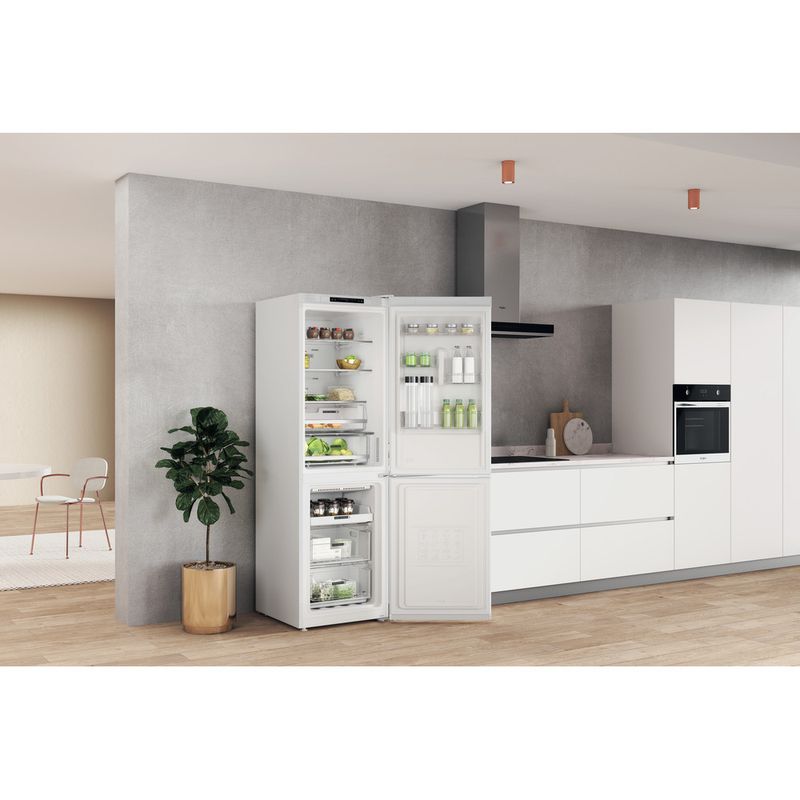 Whirlpool Combinación de frigorífico / congelador Libre instalación W7X 83A W Blanco global 2 doors Lifestyle perspective open