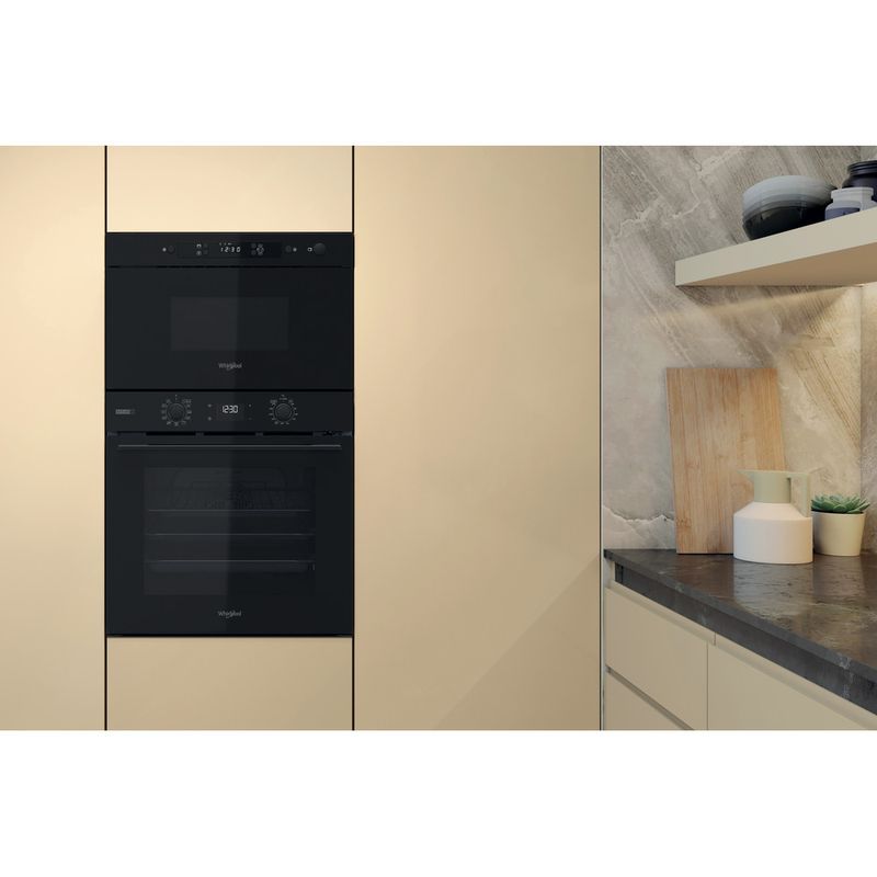 Whirlpool Microondas Encastre MBNA900B Negro Electrónico 22 Solo MW 750 Lifestyle frontal