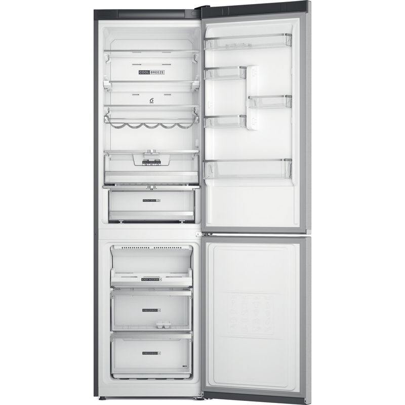 Whirlpool Combinación de frigorífico / congelador Libre instalación W7X 94T SX Saturn Steel 2 doors Frontal open