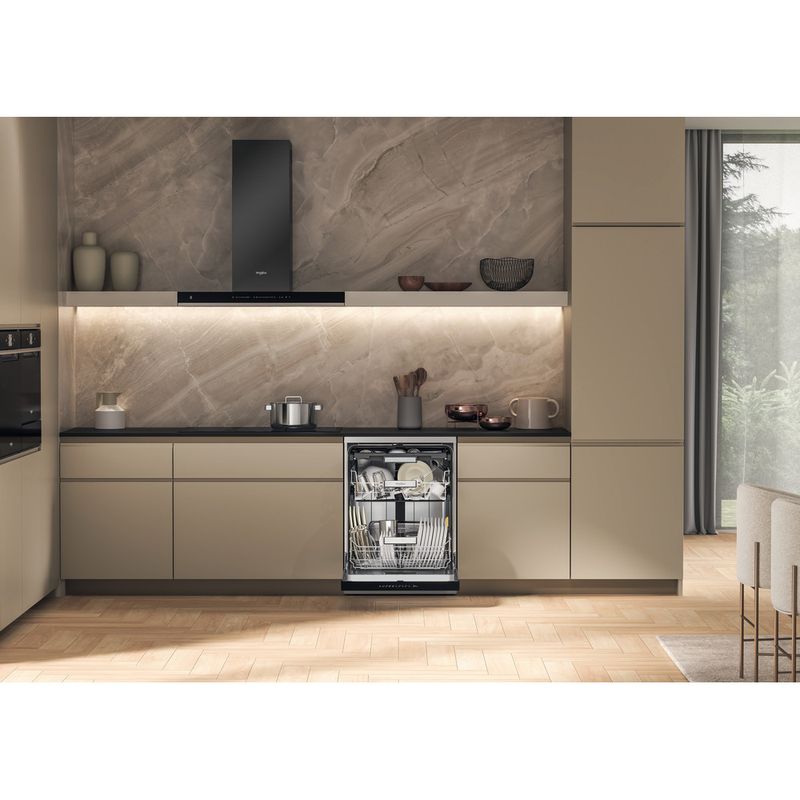 Whirlpool Lavavajillas Libre instalación W7F HP43 X Libre instalación C Lifestyle frontal open