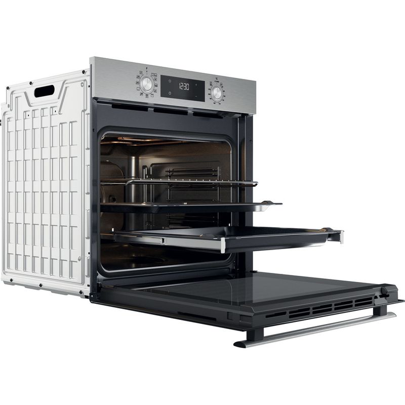Whirlpool Horno Encastre OMR58HU1X Eléctrico A + Perspective open