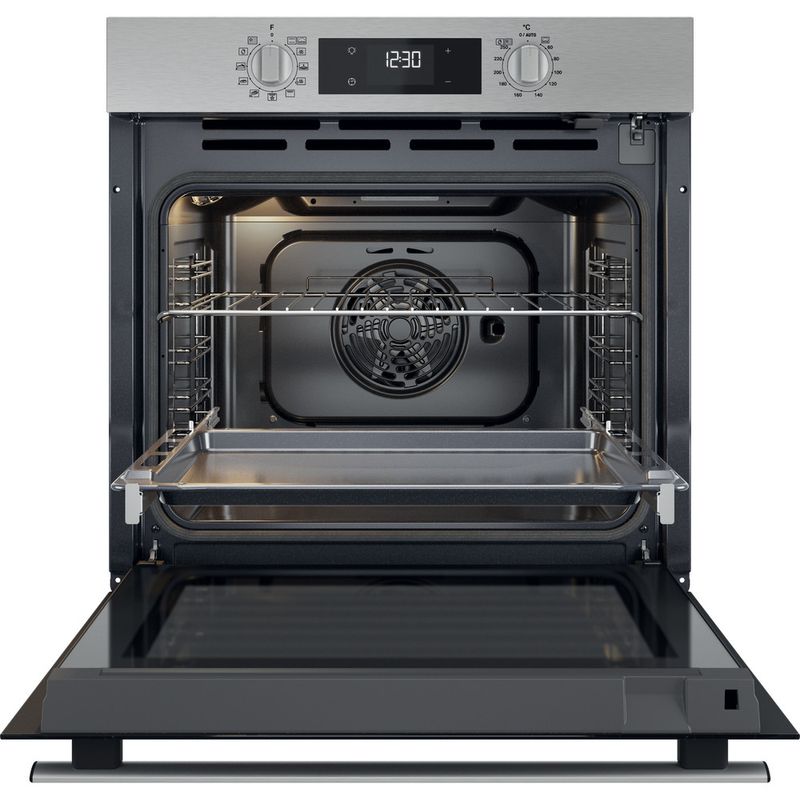 Whirlpool Horno Encastre OMR58RR1X Eléctrico A + Frontal open
