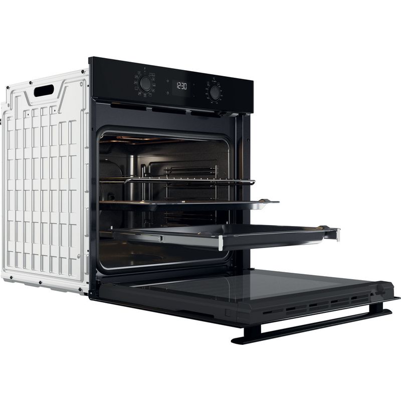 Whirlpool Horno Encastre OMR58HU1B Eléctrico A + Perspective open