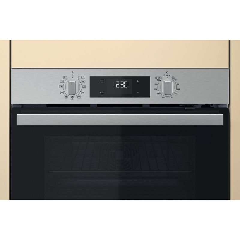 Whirlpool Horno Encastre OMR58RR1X Eléctrico A + Control panel