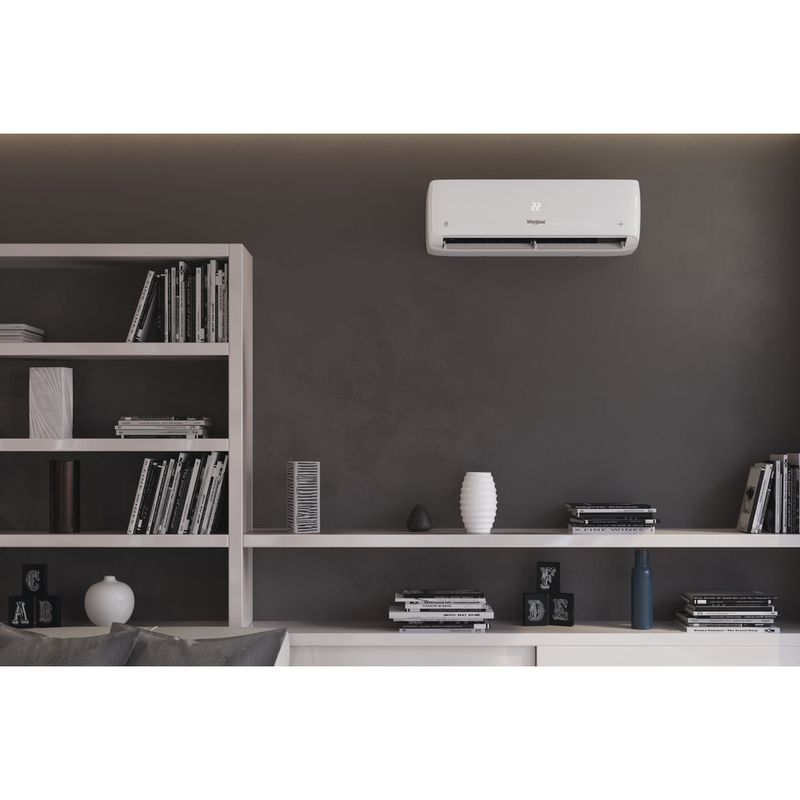 Whirlpool Aire acondicionado SPICR 309W A ++ Inversor Blanco Lifestyle frontal open