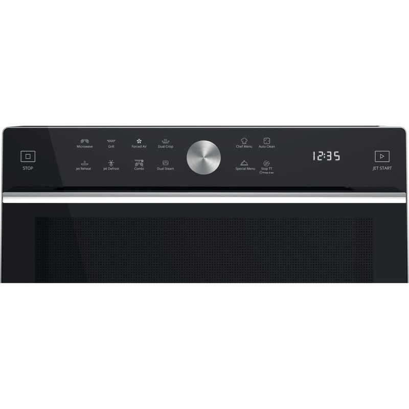 Whirlpool Microondas Libre instalación MWSC 933 SB Plata Electrónico 33 MW-Combi 900 Control panel