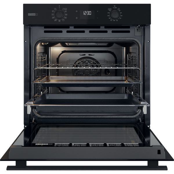 Whirlpool Horno Encastre OMSR58RU1SB Eléctrico A + Frontal open