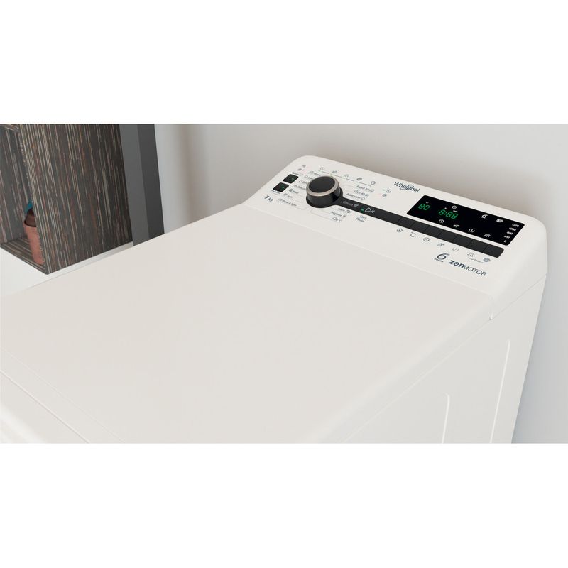 Whirlpool Lavadora Libre instalación TDLR 7232BS NX Blanco Carga superior D Lifestyle perspective