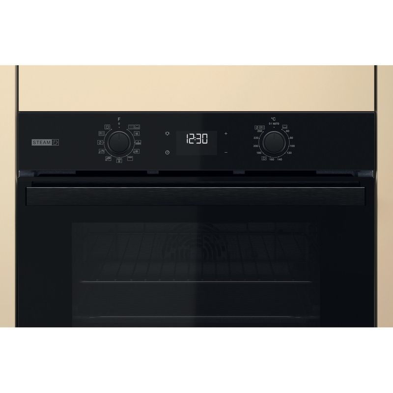 Whirlpool Horno Encastre OMSR58RU1SB Eléctrico A + Control panel
