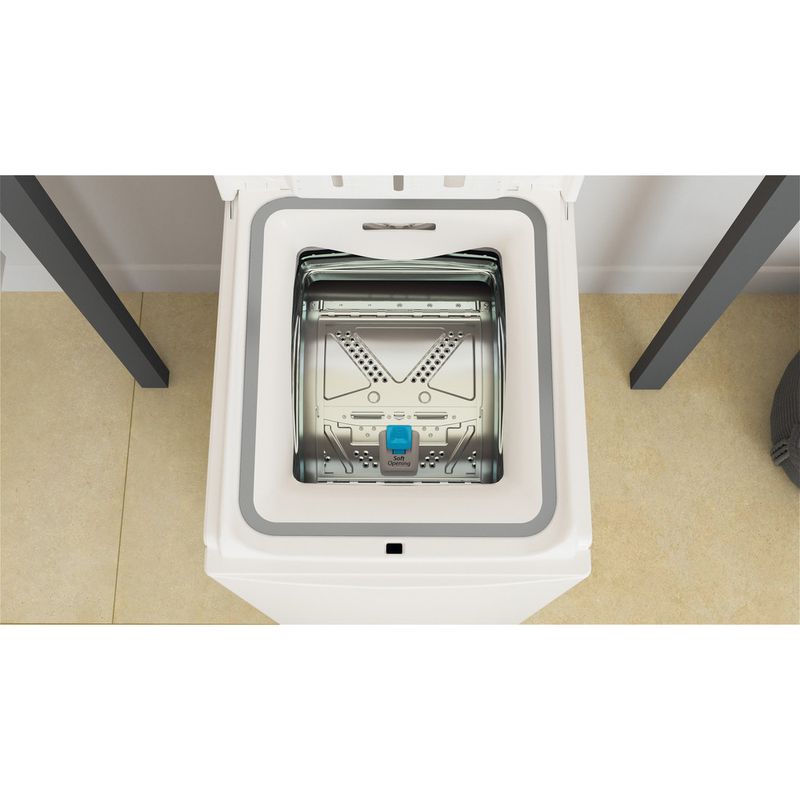 Whirlpool Lavadora Libre instalación TDLR 7232BS NX Blanco Carga superior D Drawer