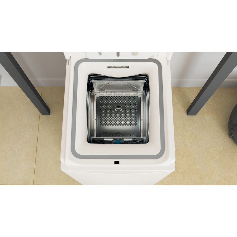Whirlpool Lavadora Libre instalación TDLR 7232BS NX Blanco Carga superior D Drum