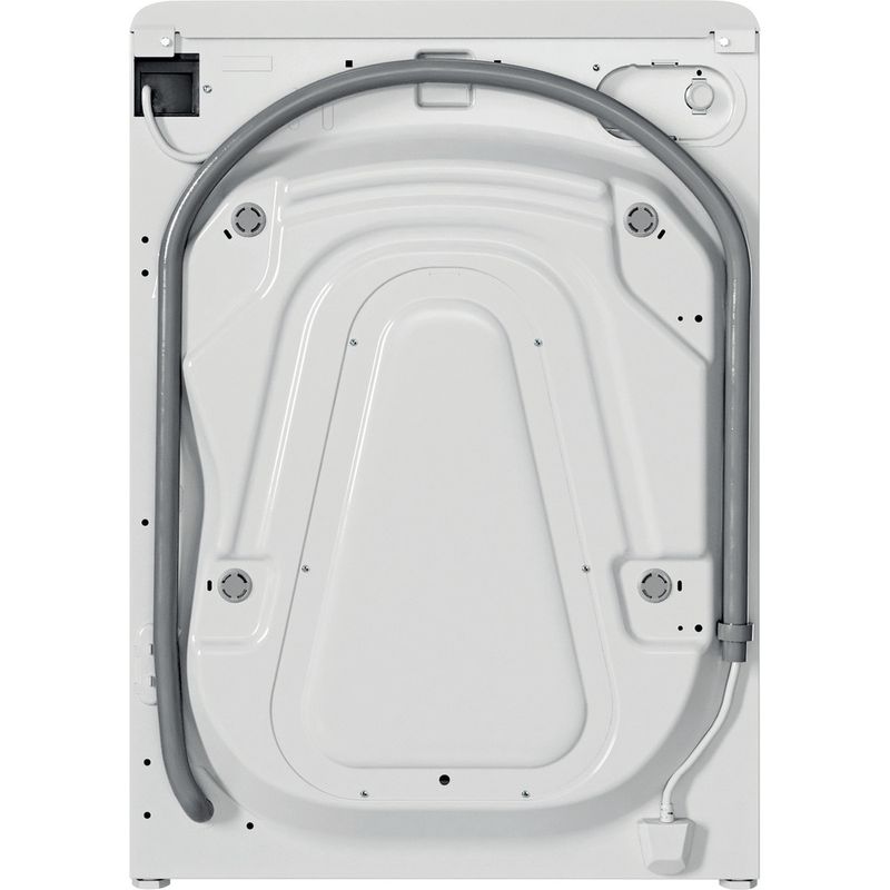 Indesit Lavadora Libre instalación BWA 81295X WV SPT Blanco Cargador frontal B Back / Lateral