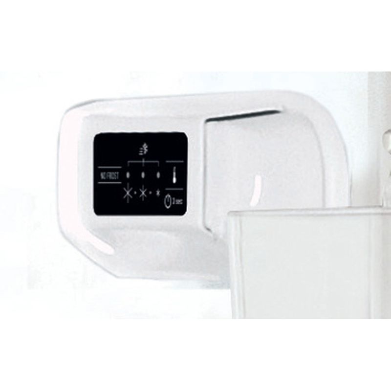 Whirlpool Combinación de frigorífico / congelador Libre instalación WNF 821 E X Inox 2 doors Control panel