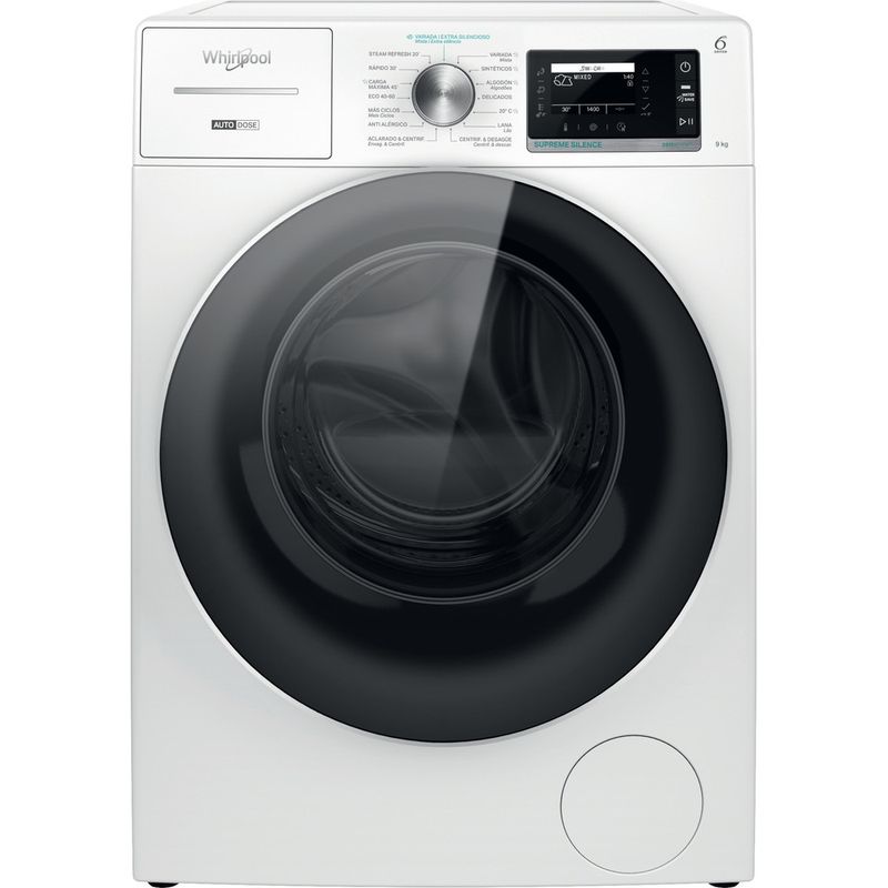 Whirlpool Lavadora Libre instalación W8 99AD SILENCE SPT Blanco Cargador frontal A Frontal