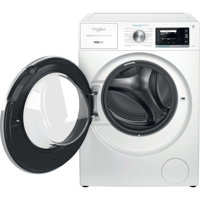 Whirlpool Lavadora Libre instalación W8 99AD SILENCE SPT Blanco Cargador frontal A Frontal open