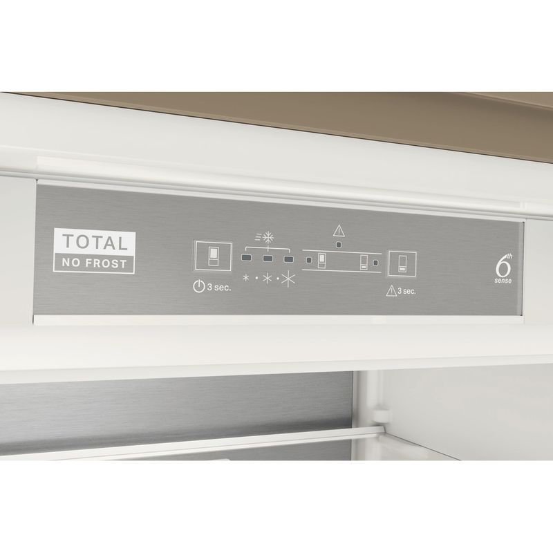 Whirlpool Combinación de frigorífico / congelador Encastre WH SP70 T121 Blanco 2 doors Control panel