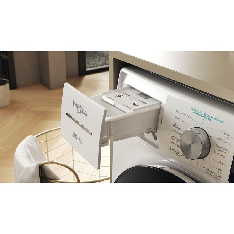 Whirlpool Lavadora Libre instalación W8 99AD SILENCE SPT Blanco Cargador frontal A Drawer