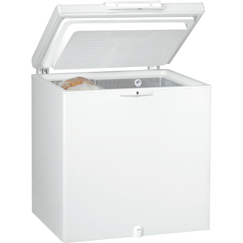 Whirlpool Congelador Libre instalación WH2010 FO 2 Blanco Perspective open
