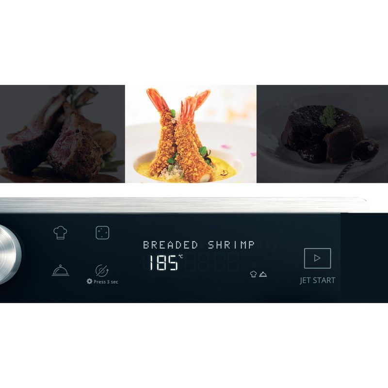 Whirlpool Microondas Libre instalación MWSC 9133 SX Inox Electrónico 33 MW-Combi 1000.0 Lifestyle control panel
