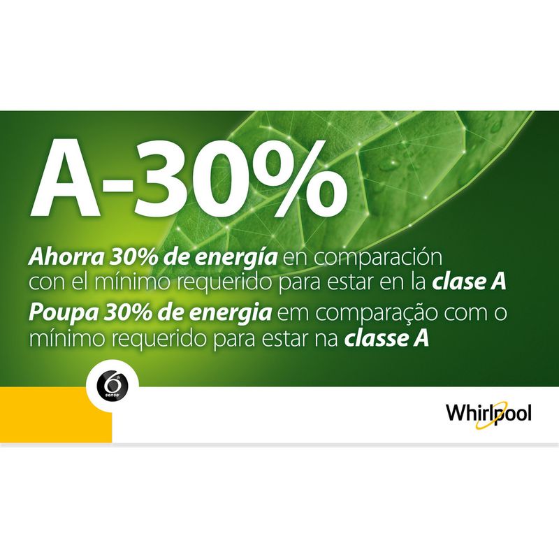 Whirlpool Lavadora Libre instalación W8 09AD SILENCE SPT Blanco Cargador frontal A USP1_gallery