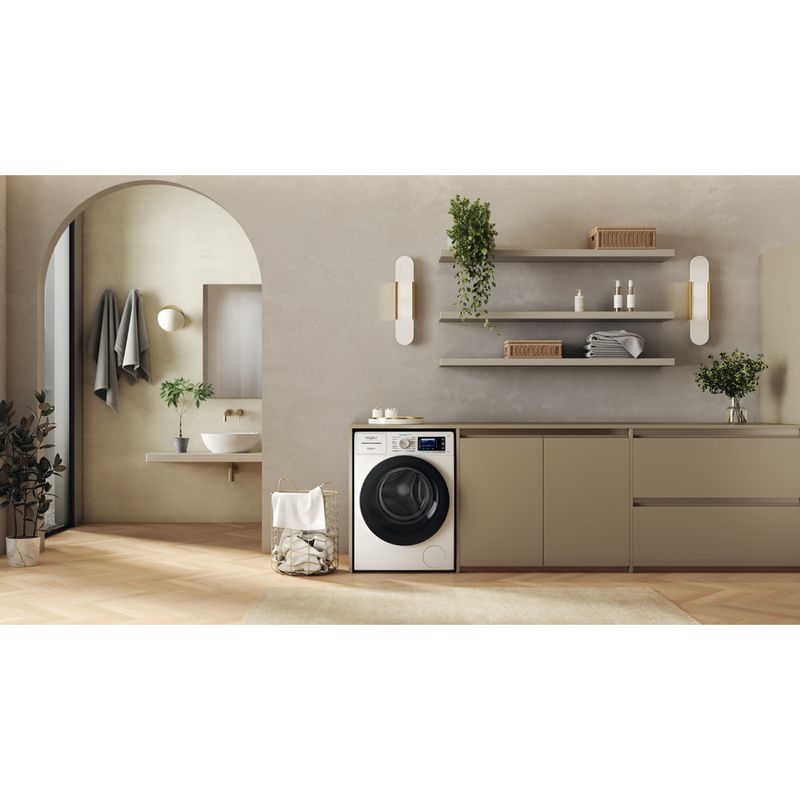 Whirlpool Lavadora Libre instalación W8 09AD SILENCE SPT Blanco Cargador frontal A Lifestyle frontal