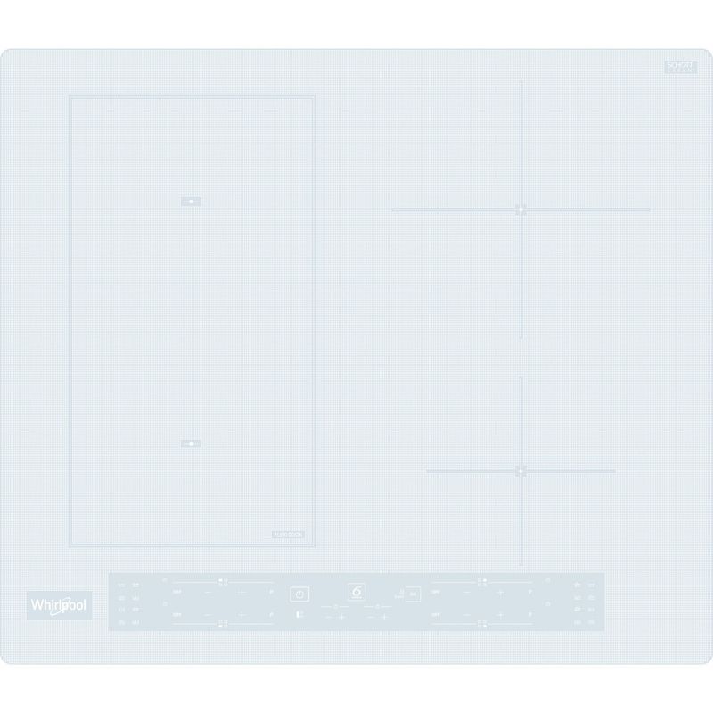 Whirlpool Encimera WL B4560 NE/W Blanco Induction vitroceramic Frontal
