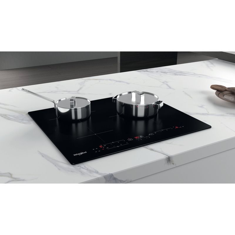 Whirlpool Encimera WS B4760 NE Negro Induction vitroceramic Lifestyle perspective