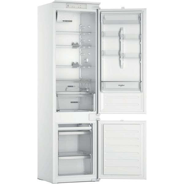 Whirlpool Combinación de frigorífico / congelador Encastre WHC20D013D1 Blanco 2 doors Perspective open