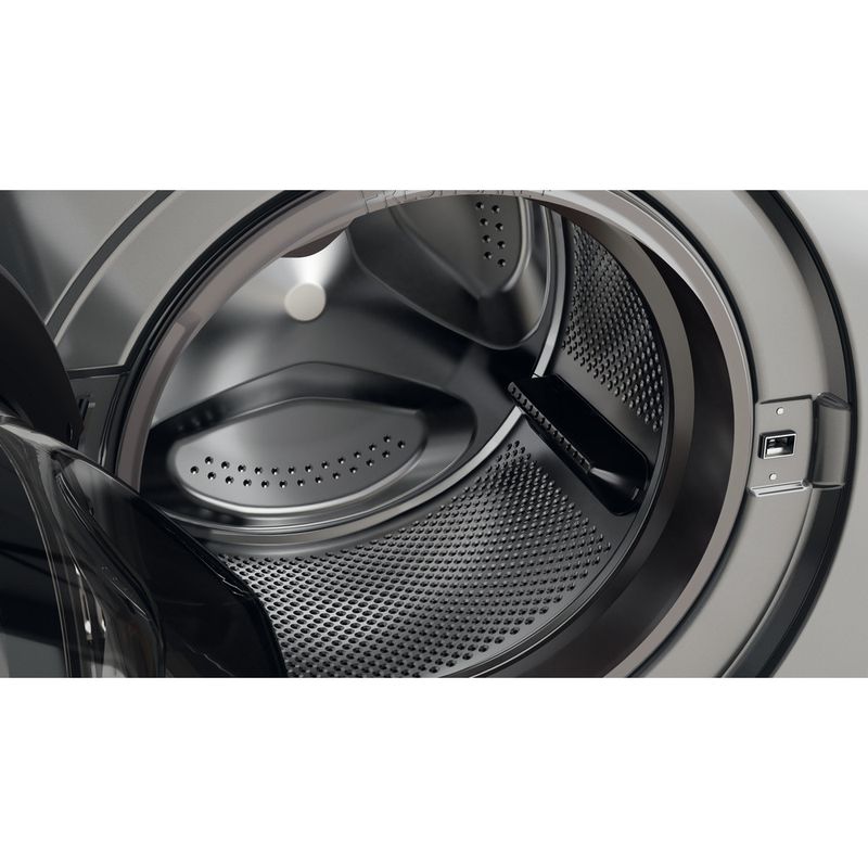 Whirlpool Lavadora Libre instalación FFB 8489 SBV SPT Plata Cargador frontal A Drum