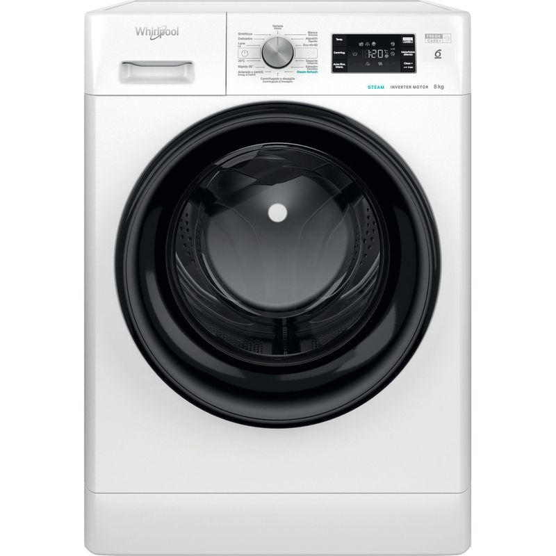 Whirlpool Lavadora Libre instalación FFB 8489 BV SPT Blanco Cargador frontal A Frontal