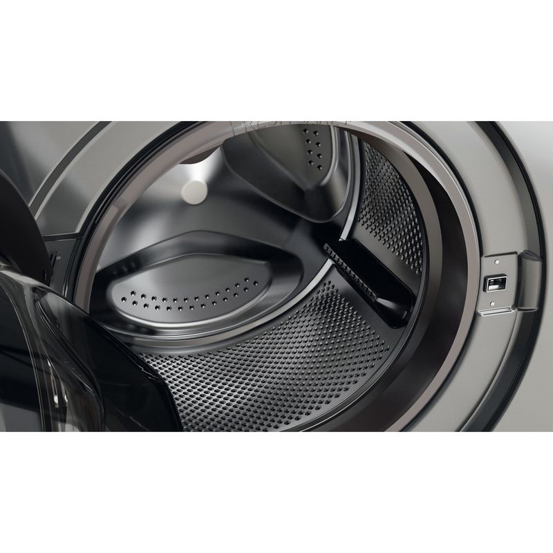 Whirlpool Lavadora Libre instalación FFB 9489 SBV SPT Plata Cargador frontal A Drum