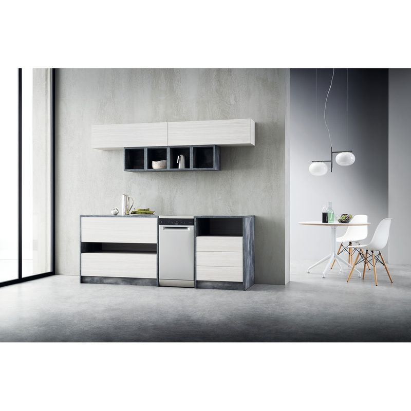 Whirlpool Lavavajillas Libre instalación WSFO 3O23 PF X Libre instalación E Lifestyle frontal