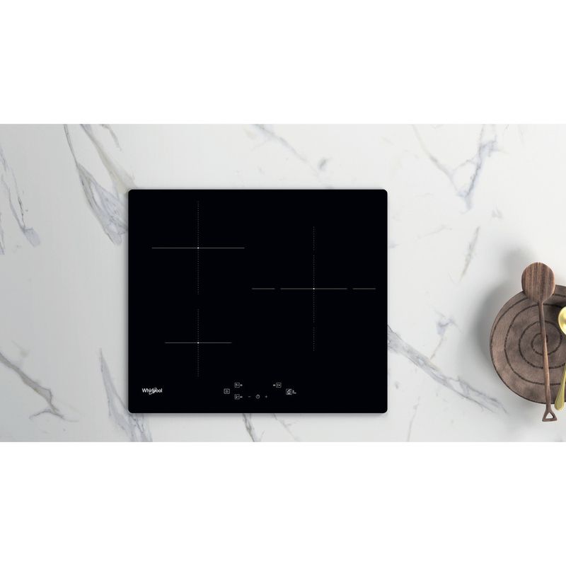 Whirlpool Encimera WS Q1160 NE Negro Induction vitroceramic Lifestyle frontal
