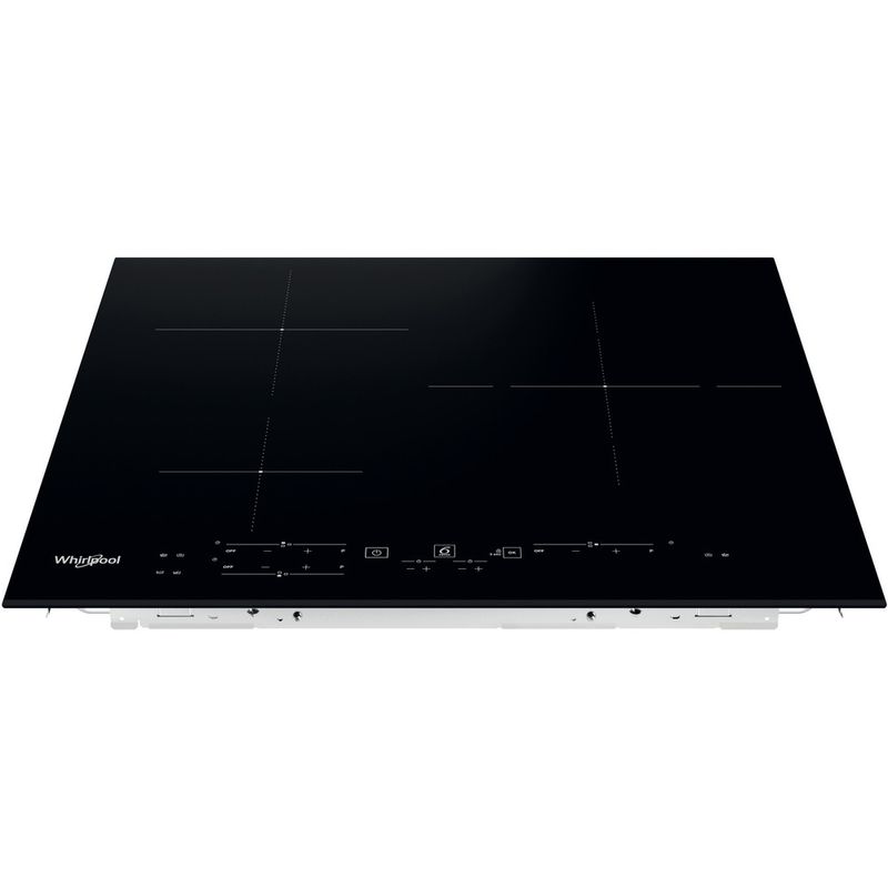 Whirlpool Encimera WS B2360 BF Negro Induction vitroceramic Frontal top down