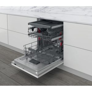 Whirlpool Lavavajillas Encastre WI 7020 PF Full-integrated E Perspective open