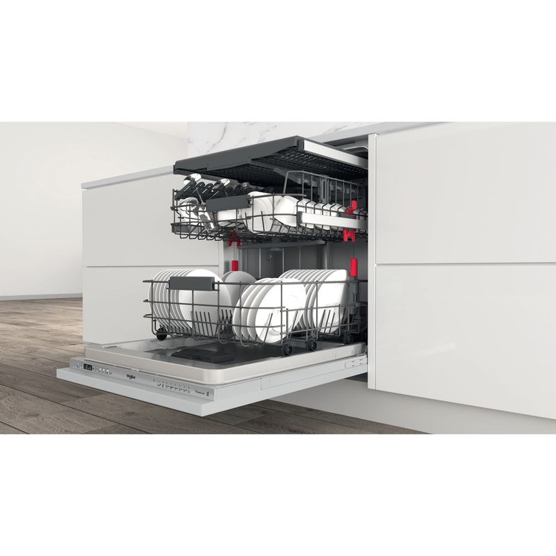 Whirlpool Lavavajillas Encastre WIC 3C34 PFE S Full-integrated D Lifestyle perspective open