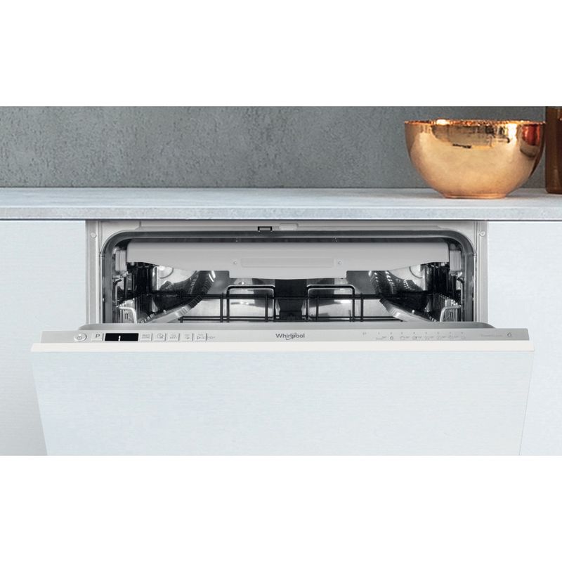 Whirlpool Lavavajillas Encastre WI 7020 PF Full-integrated E Lifestyle control panel