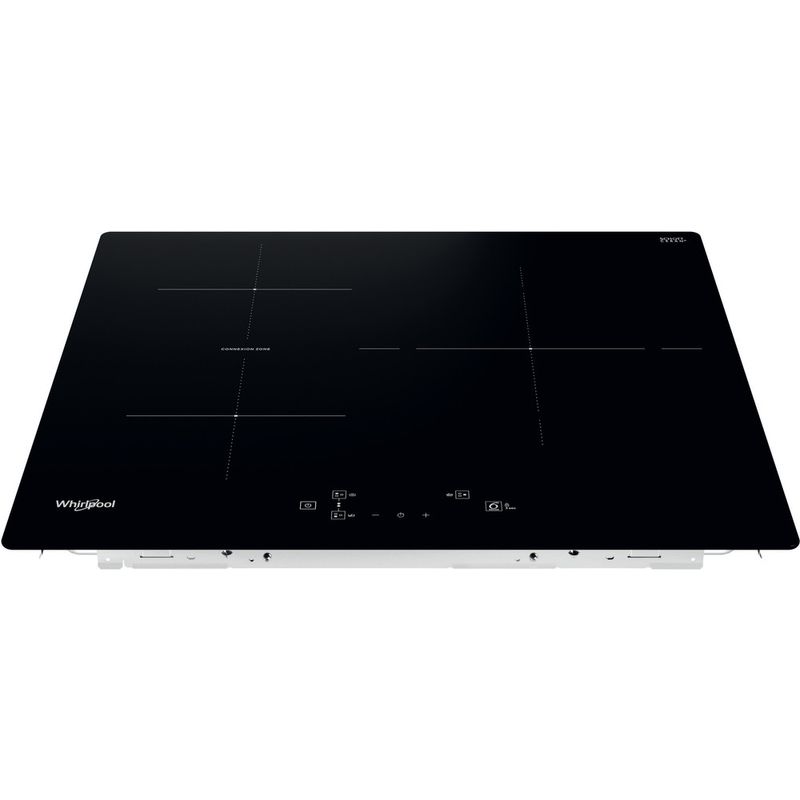 Whirlpool Encimera WB Q4860 NE Negro Induction vitroceramic Frontal top down