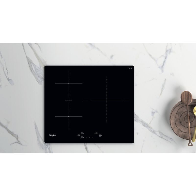 Whirlpool Encimera WB Q4860 NE Negro Induction vitroceramic Lifestyle frontal